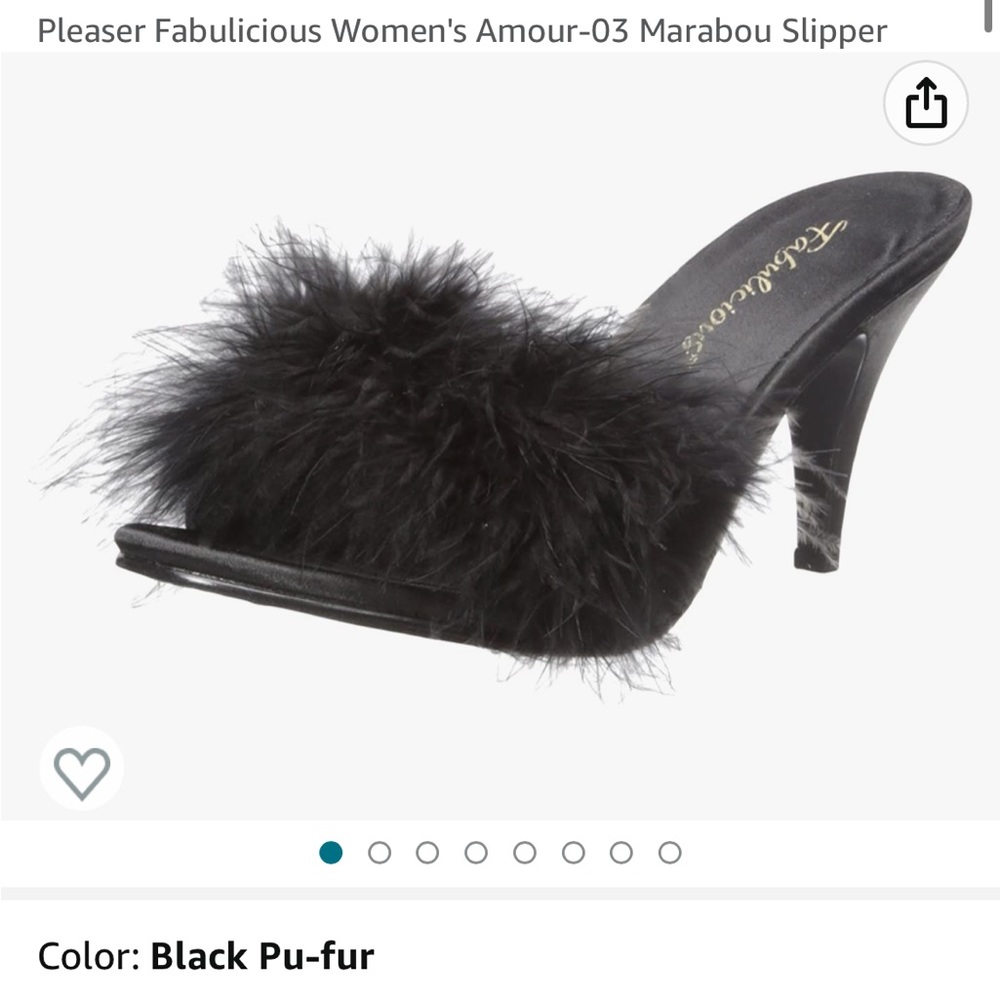 pleaser fabulicious heels size 8